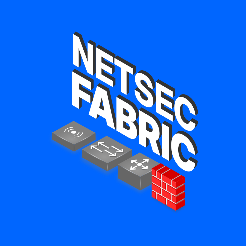 NetSec Fabric Representación conceptual de un tejido de red seguro integrando hardware y ciberseguridad bajo la norma ISO 27033.